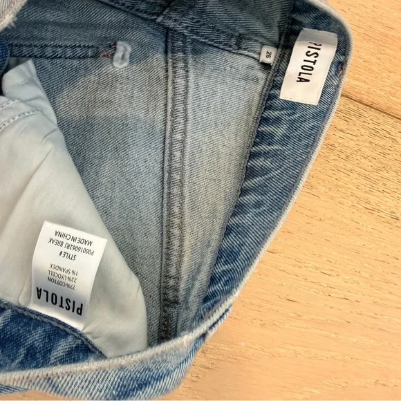 NWT Pistola LANA high waist wide leg jeans in BREAK size 25 - Picture 3 of 5